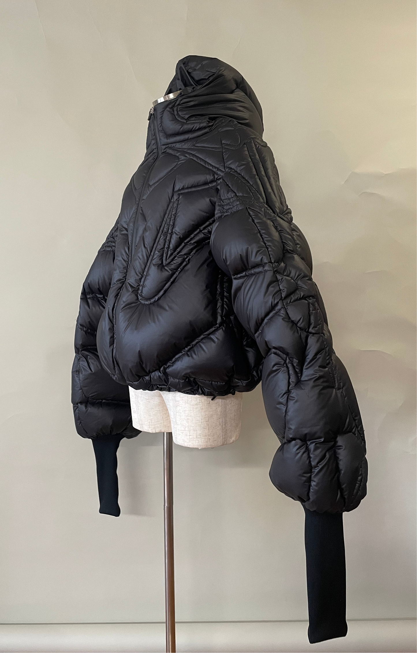 018Unevenness Paddedjacket MATTE SKIN (made to order)
